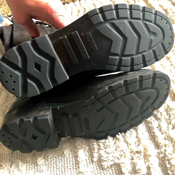 Leather Moto Boots - Picture 6 of 10